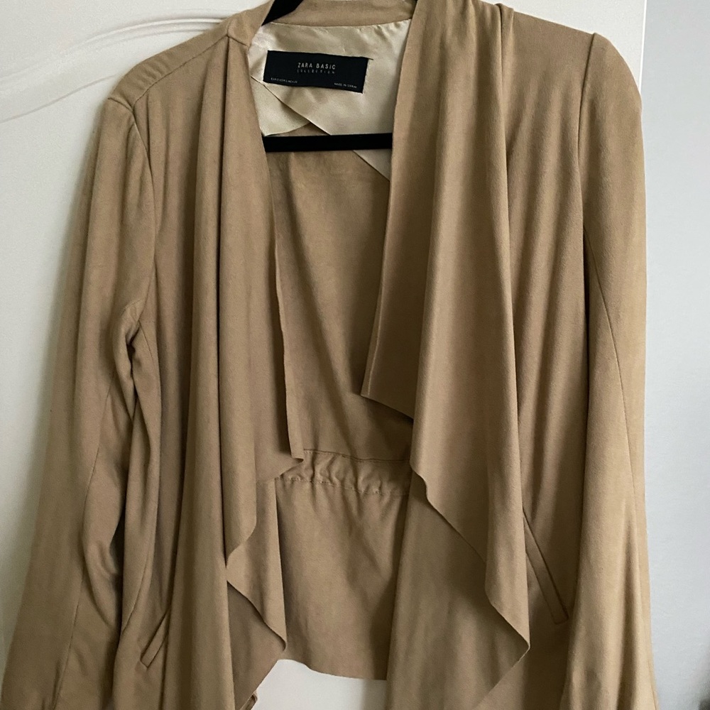 Zara open jacket size S